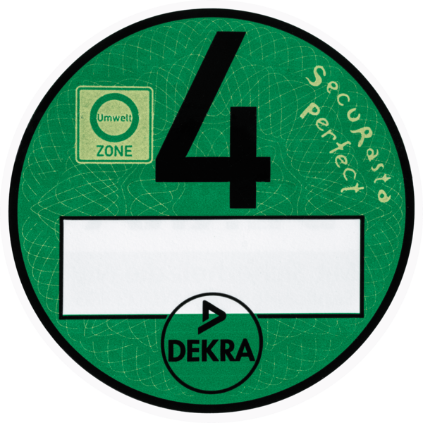 Stacja Kontroli Pojazdów SKP Zacisze 16 Zielona Góra - partner DEKRA. Naklejka zielona Derka 4